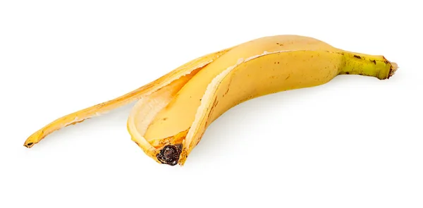 Framför banan hud — Stockfoto