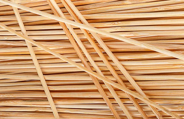 Crossed bamboo sticks — Stock Photo, Image