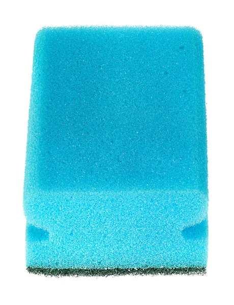 Inverted single sponge for washing dishes perspective — Stock Photo, Image