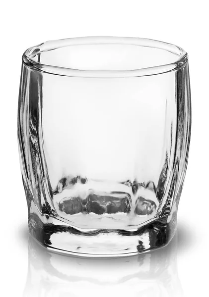 Glass for strong drink top view — Stock Photo, Image