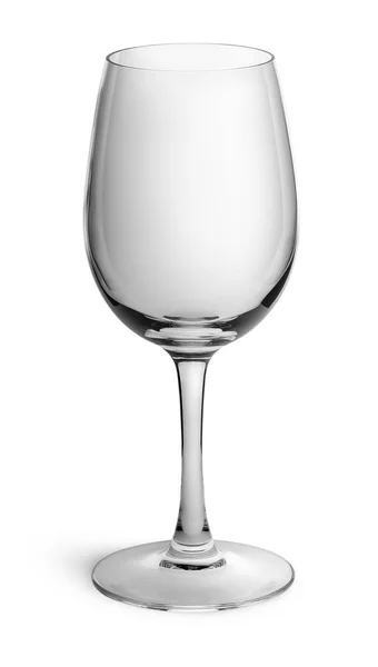 Vista superior de vidro de vinho vazio — Fotografia de Stock
