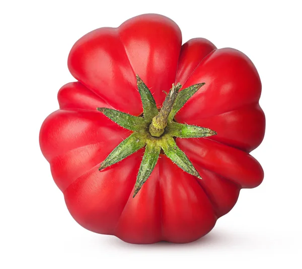 新鲜的传家宝番茄顶视图 — 图库照片
