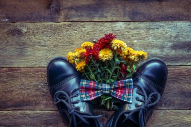 Küçük beyefendi kutlama kavramı