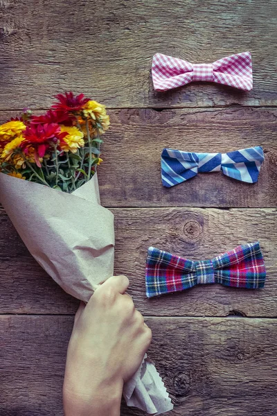 Feliz día de los padres tarjeta de felicitación — Foto de Stock