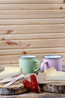 Sabah çay zaman sahne 