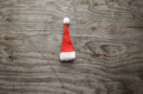 クリスマスサンタクロースの帽子 — ストック写真