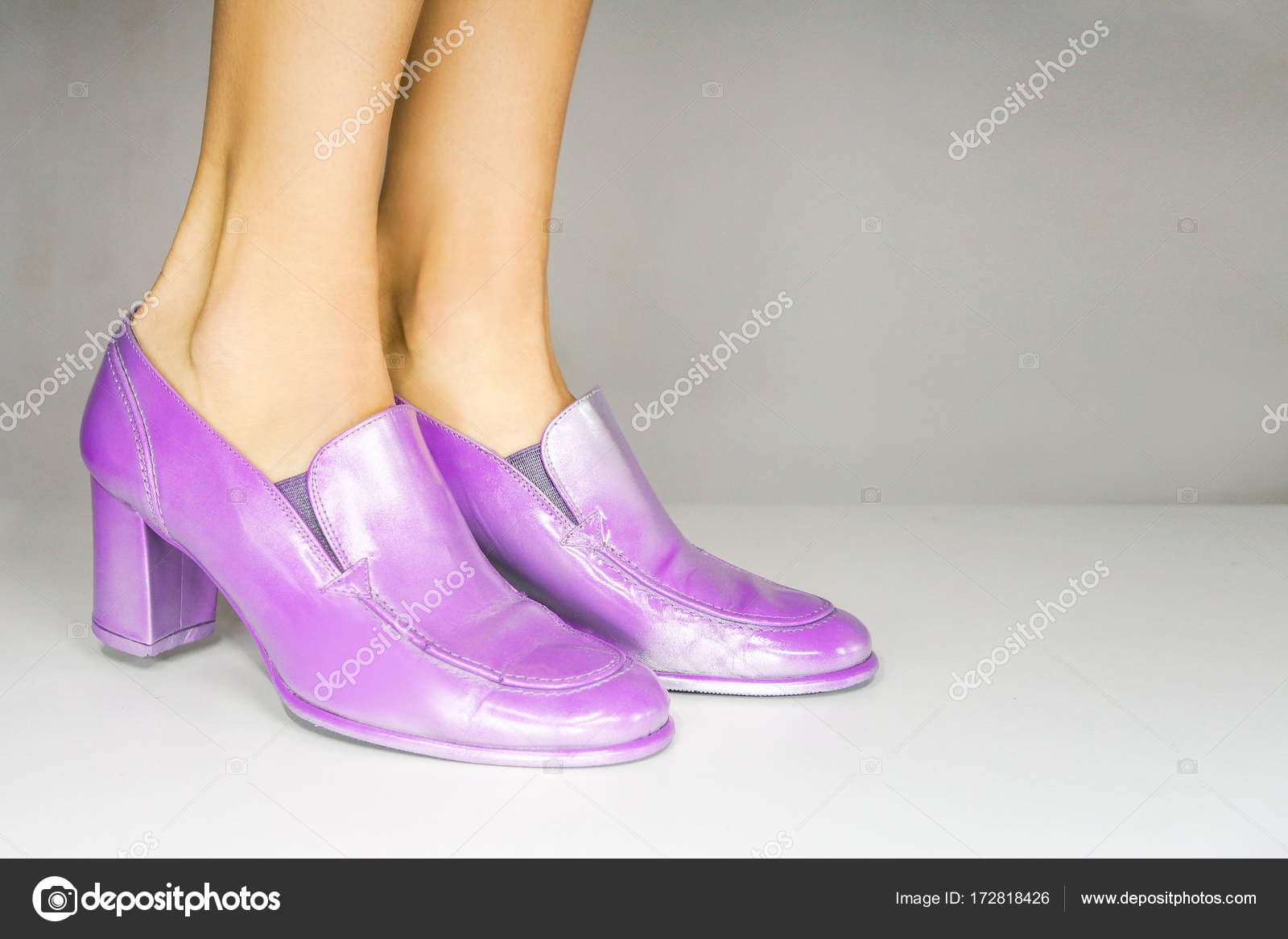 lavender color shoes