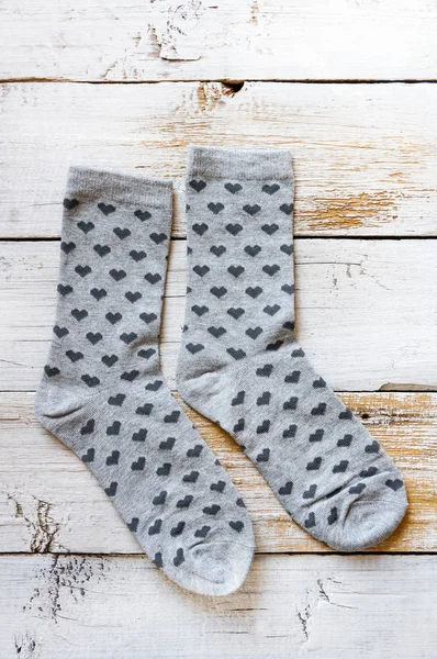 Socks with love. Funny present for valentines day