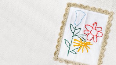 Çiçekli klasik arkaplan