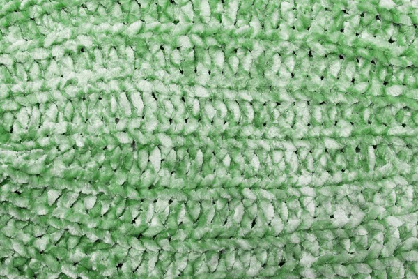 Green knitting as a background, close up. — 스톡 사진