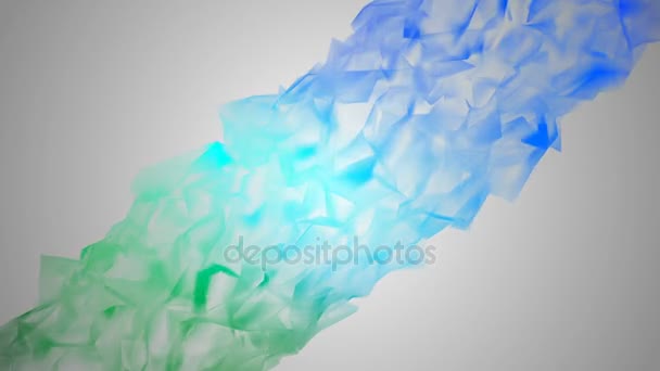 Abstracte Cg video. — Stockvideo