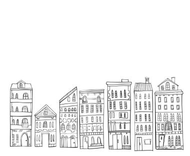 cityscape çizimi.