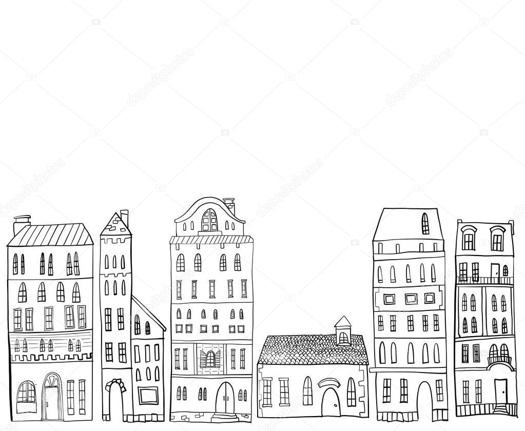 illustration of the cityscape.