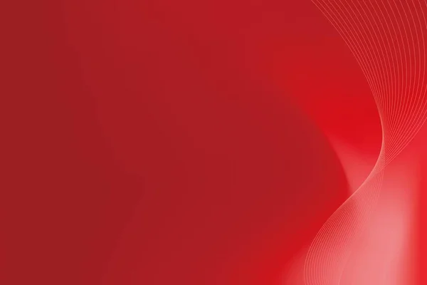 Modèle Fond Rouge Abstrait Vecteur Fond Rouge Avec Conception Vague — Image vectorielle
