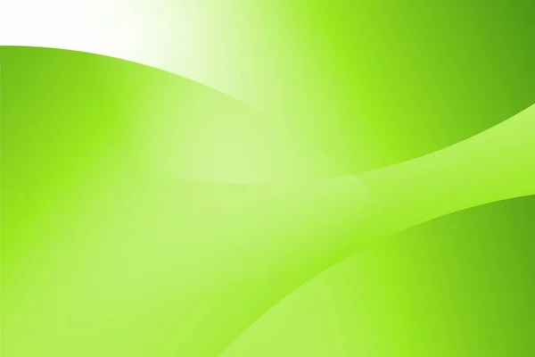 Sfondo Astratto Curva Con Gradiente Verde Disegno Del Colore Modello — Vettoriale Stock