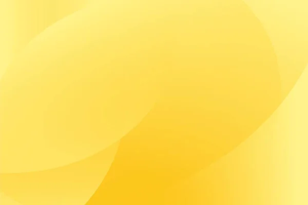 Simples Abstrato Amarelo Onda Gradiente Fundo Design Template Vector — Vetor de Stock