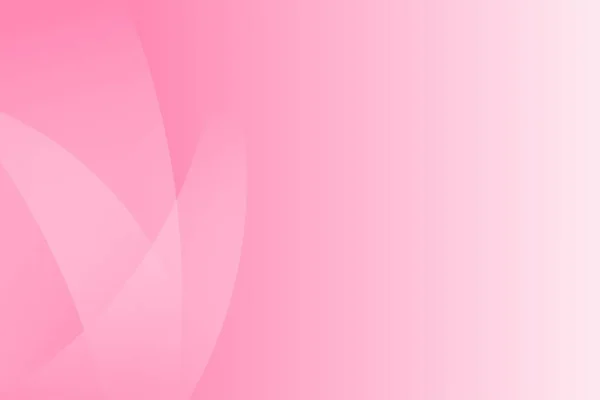 Abstrakte Weiche Rosa Welle Hintergrund Design Template Vector — Stockvektor