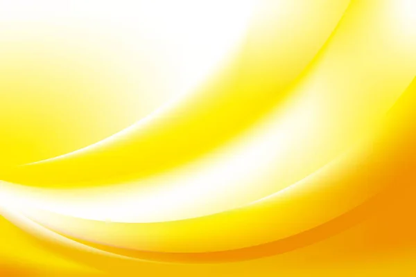 Абстрактний Гладкий Жовта Біла Хвиля Сітка Градієнт Фон Дизайн Шаблон — стоковий вектор