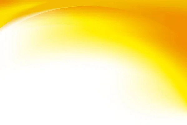 Αφηρημένη Ομαλή Κίτρινο Λευκό Καμπυλωτό Σχέδιο Φόντου Βαθμίδων Κίτρινο Λευκό — Διανυσματικό Αρχείο