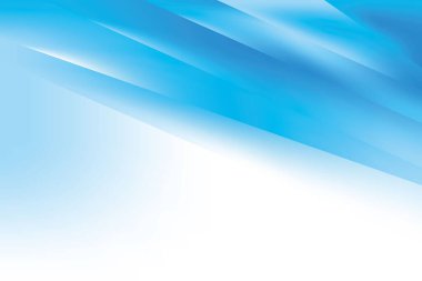 Soyut Bulanık Mavi Çizgi Gradyan Arkaplan Tasarımı, Yumuşak Mavi Beyaz Arkaplan Şablonu