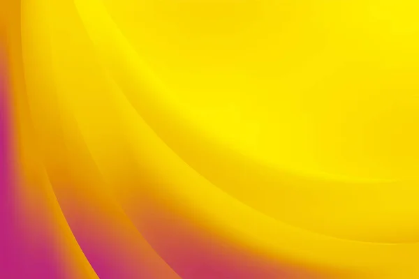 Абстрактний Розмитий Гладкий Рожевий Жовтий Хвиля Градієнт Фону Дизайн Який — стоковий вектор