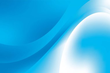 Soyut Mavi Bulanık Beyaz Dalga Arkaplan Tasarımı, Akan Mavi Arkaplan Şablonu