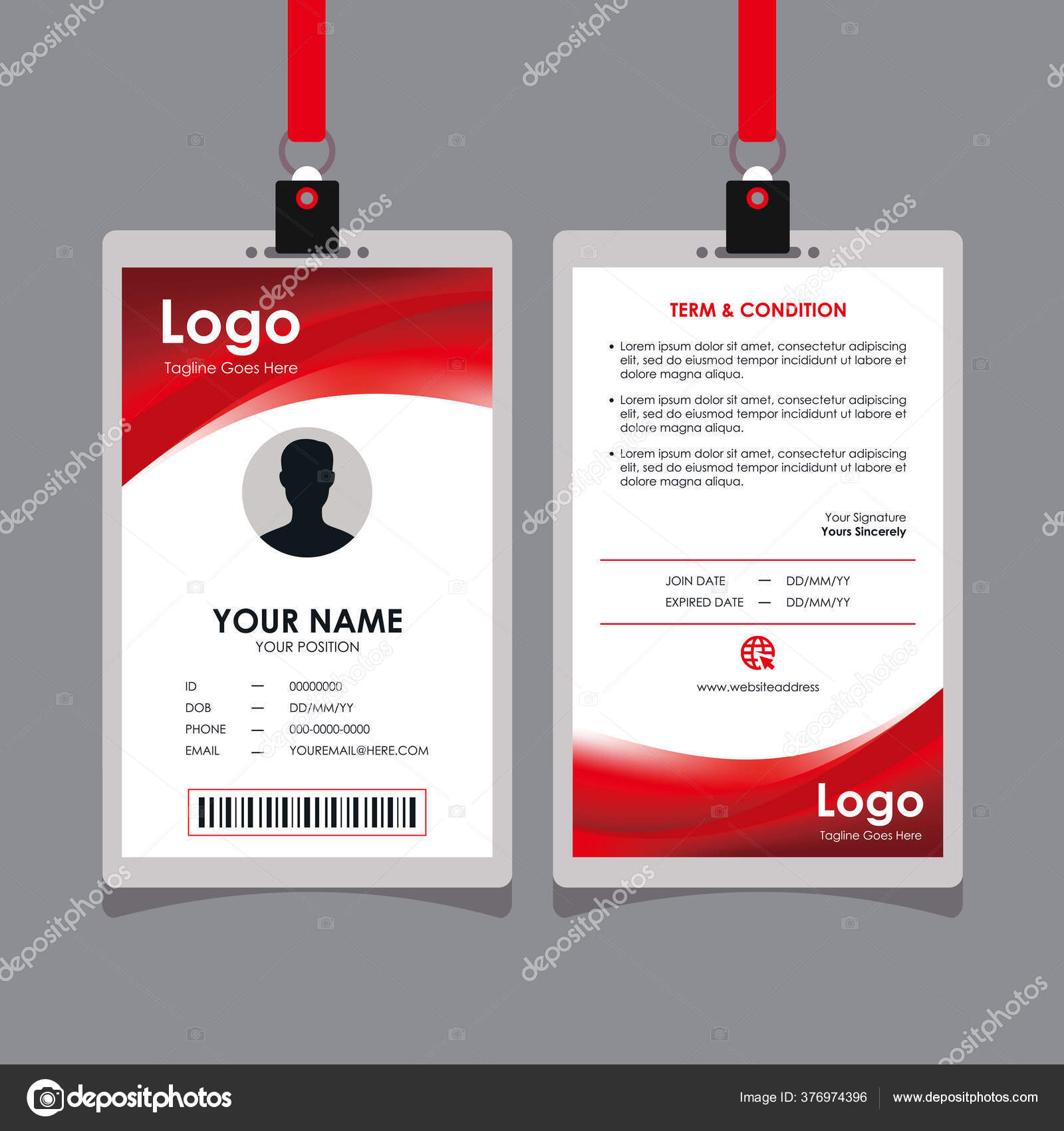 Professional Id Card Design