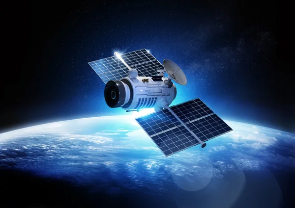 Communications Satellite Technology — Stock Photo, Image