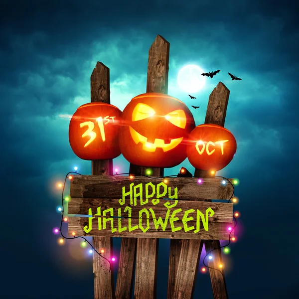 Happy Halloween Hintergrund — Stockfoto