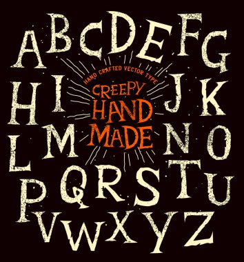 Ürkütücü eski Cadılar Bayramı yazı