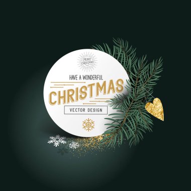 Noel çam ve dekorasyon