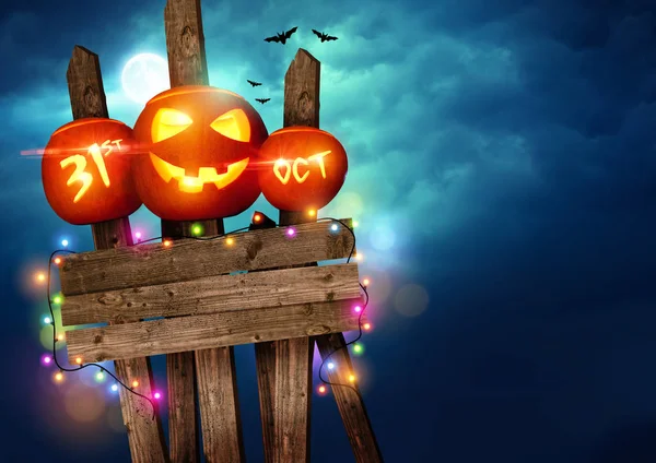 Halloween partij achtergrond — Stockfoto