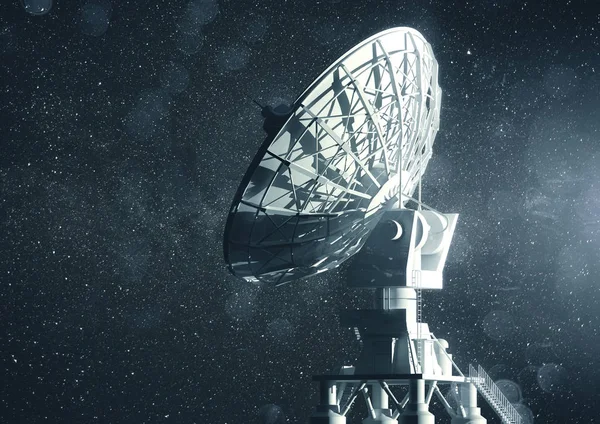 Radyo teleskop iletişim — Stok fotoğraf
