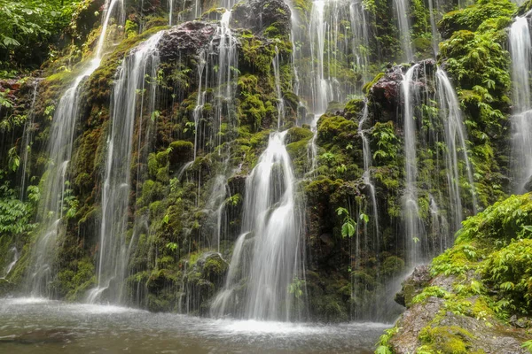 Banyuwala waterfall in Bali island, Indonesia. Scenic waterfall — 스톡 사진