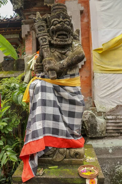 Bricked Entrance Gate Hindu Temple Bali Indonesia Entrance Gate Closed Royalty Free Stock Images