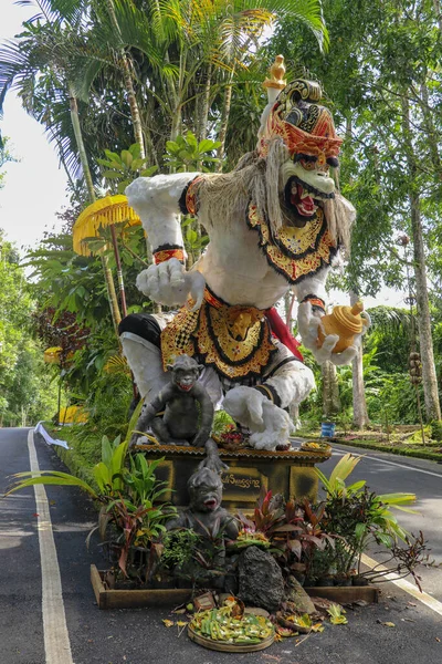 Estatua Hanuman Dios Hindú Mono Divino Compañera Vanara Del Dios — Foto de Stock