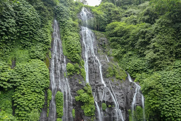 Erstaunlicher Banyumala Wasserfall Bali Indonesien Naturkonzept — Stockfoto