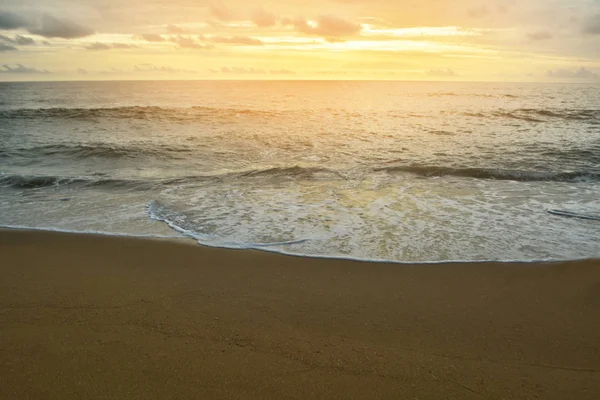 Morning Sunrise Beach Landscape Background — ストック写真