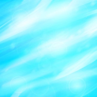 Soyut beyaz ışık ve mavi yumuşak arka plan 