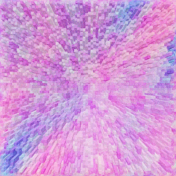 抽象粉红色立方体现代艺术背景 — 图库照片