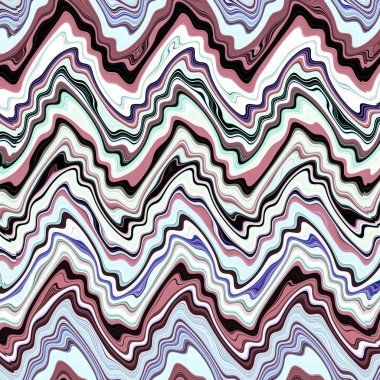 Soyut renkli dalgalar yaz tasarımı arka planı 