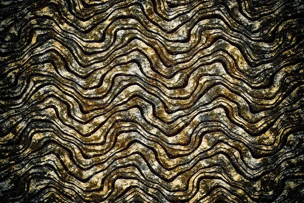 Grunge šedá, hnědá a černá dálniční dřevo vzor abstar — Stock fotografie