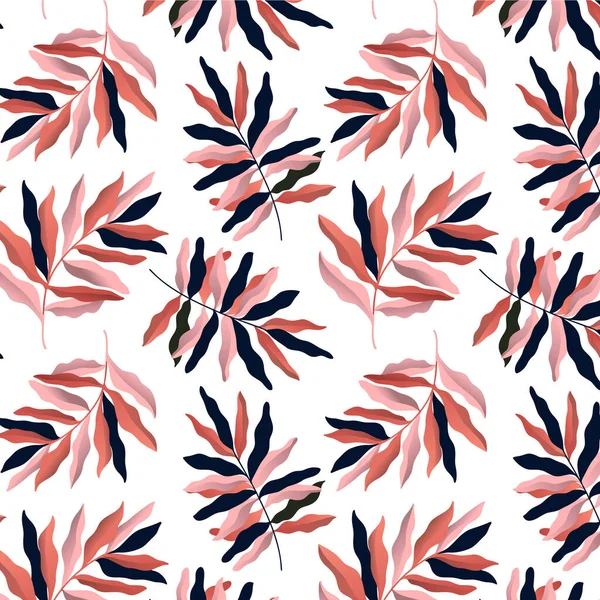 Floral pattern. Seamless vector texture for fashion prints. Hand drawn style, light background.