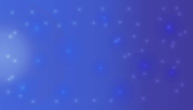 Mavi arkaplanda soyut ışık.