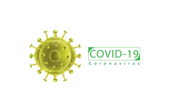 Koronavirus 2019 Ncov Covid Ncp Virus Symbol Vektorová Ilustrace Eps10 — Stockový vektor