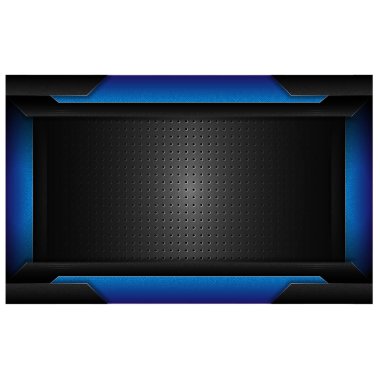 Soyut dikdörtgen parçacık ve ışıkla koyu renk eğimini şekillendirir. Bölüm 10 'da vektör illüstrasyonu.