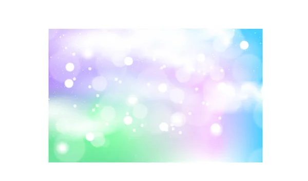 Bokeh Και Glitter Φως Πολύχρωμο Φόντο Εικονογράφηση Διανύσματος Eps10 — Διανυσματικό Αρχείο