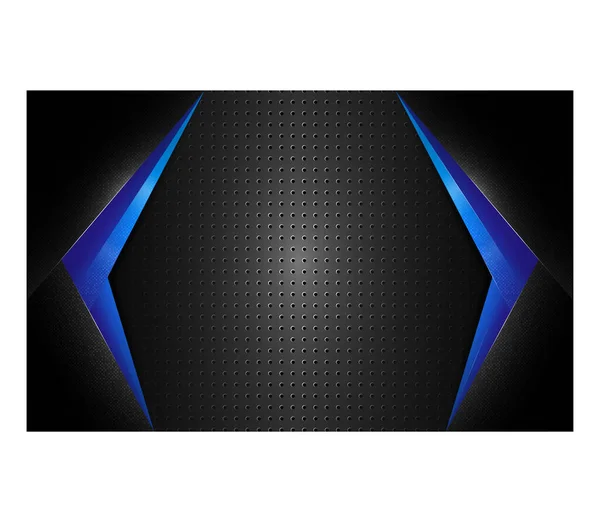 Mörk Geometrisk Abstrakt Med Glitter Ljus Bakgrund Vektorillustration Eps10 — Stock vektor