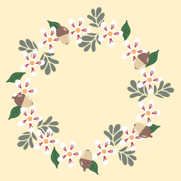 nazik meşe palamutları çiçekler