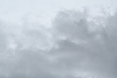 Yağmurlu (veya yağmur) bulut, gri renkli arka plan